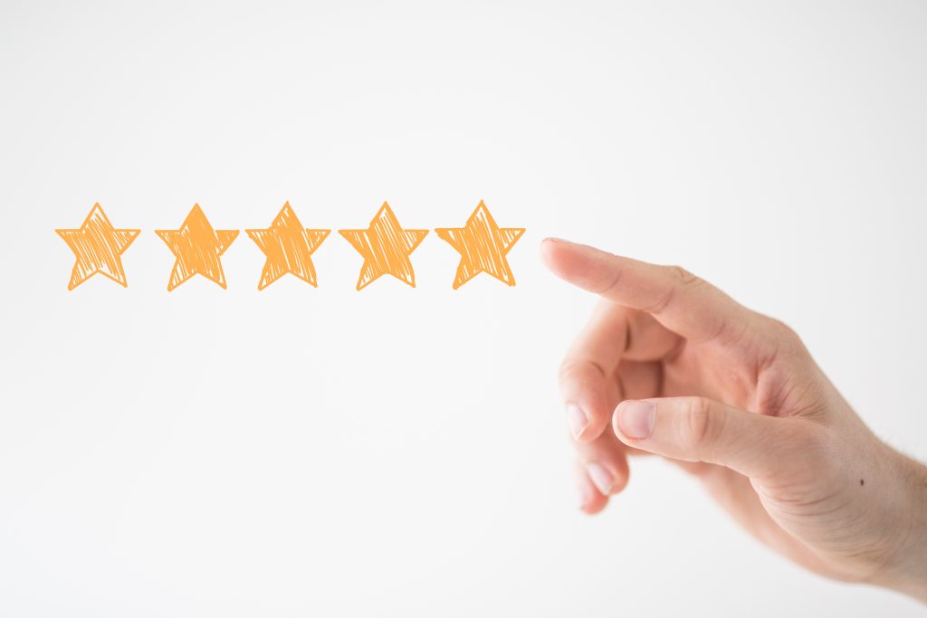 Business ratings and reviews